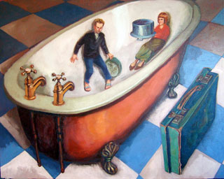 <em>As By Their Limitations</em>, oil on canvas, 76x60cm